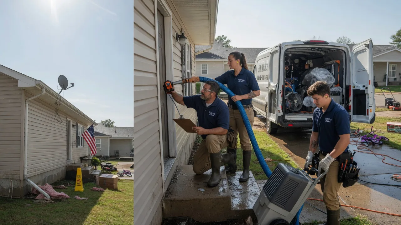 Ceiling Water Damage Restoration in Winfield, AL near me